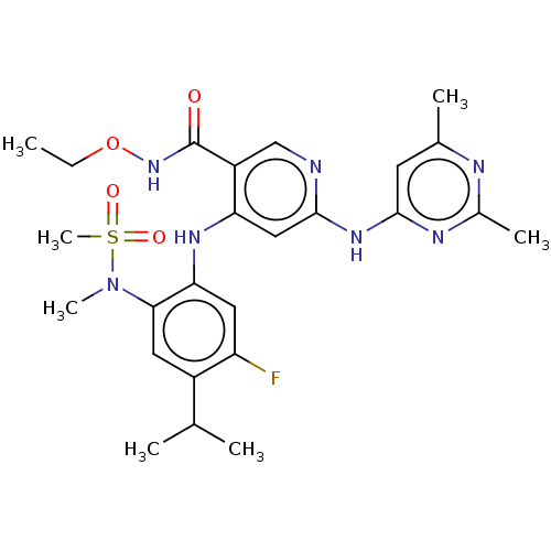 Chemical structure of BindingDB Monomer ID 661267