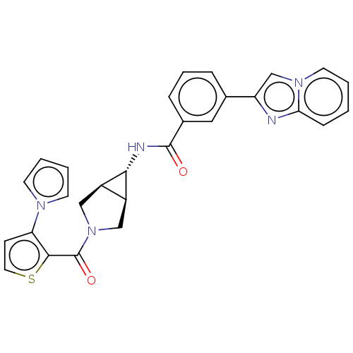 Chemical structure of BindingDB Monomer ID 661342