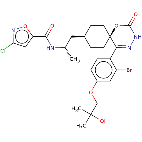 Chemical structure of BindingDB Monomer ID 661522