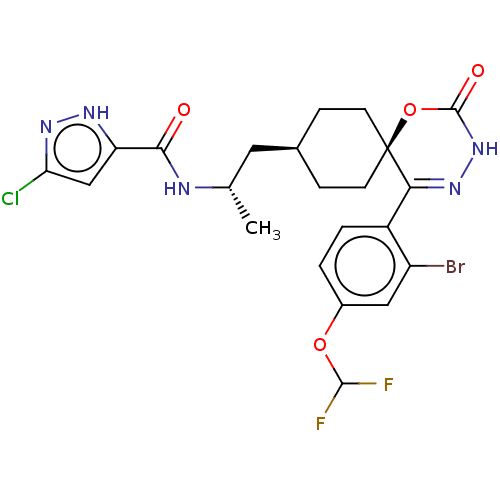 Chemical structure of BindingDB Monomer ID 661535