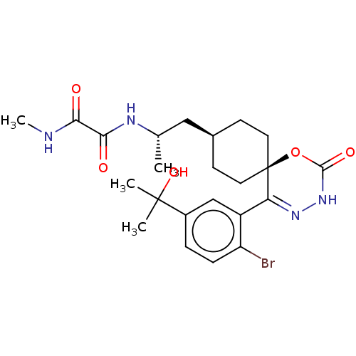Chemical structure of BindingDB Monomer ID 661756
