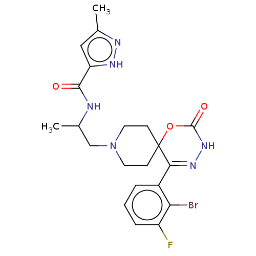 Chemical structure of BindingDB Monomer ID 661761