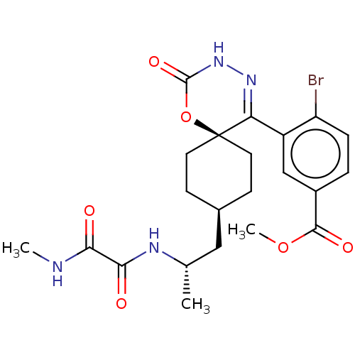 Chemical structure of BindingDB Monomer ID 661762
