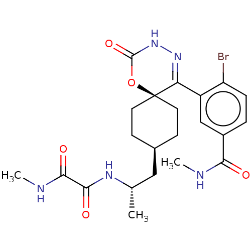 Chemical structure of BindingDB Monomer ID 661765