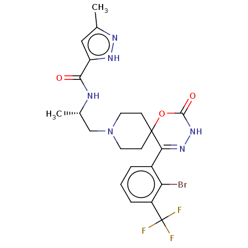 Chemical structure of BindingDB Monomer ID 661782
