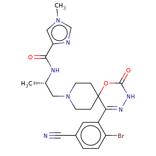 Chemical structure of BindingDB Monomer ID 661784
