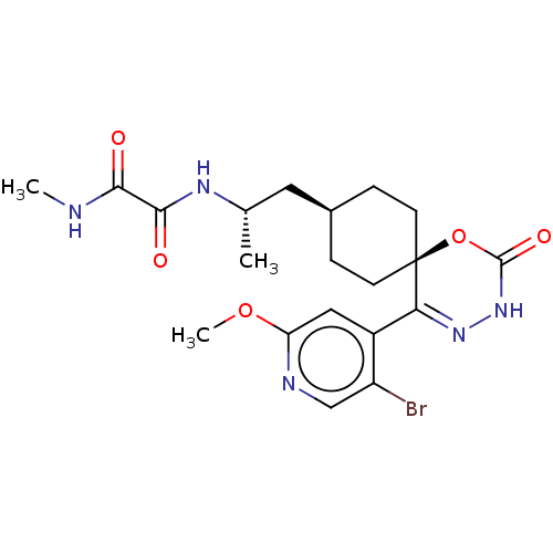 Chemical structure of BindingDB Monomer ID 661804
