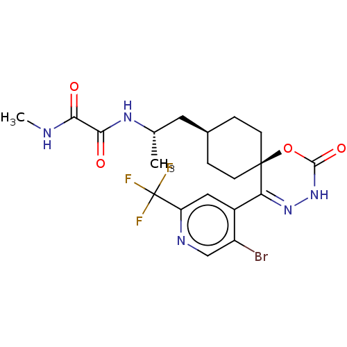 Chemical structure of BindingDB Monomer ID 661805
