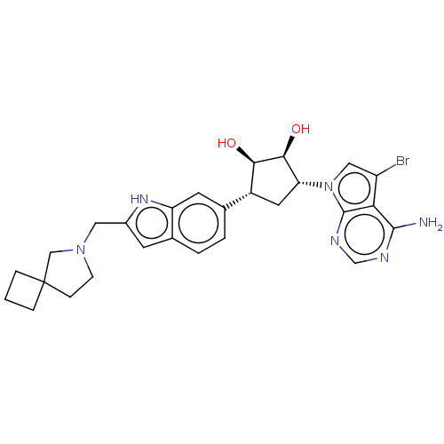 Chemical structure of BindingDB Monomer ID 661933
