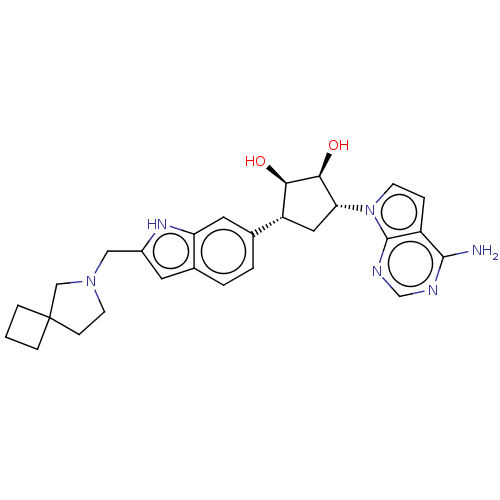 Chemical structure of BindingDB Monomer ID 661934