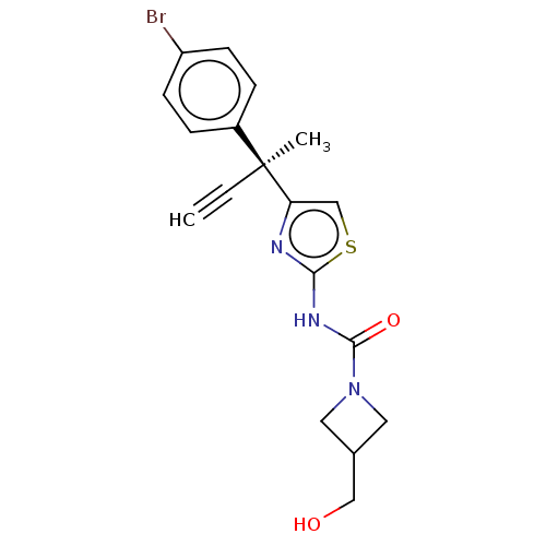 Chemical structure of BindingDB Monomer ID 662254