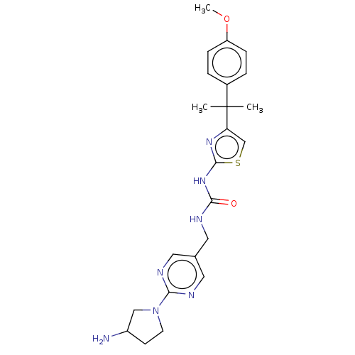 Chemical structure of BindingDB Monomer ID 662274