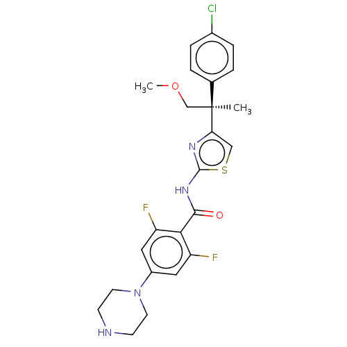 Chemical structure of BindingDB Monomer ID 662536