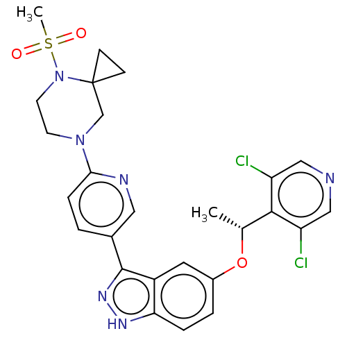 Chemical structure of BindingDB Monomer ID 662599
