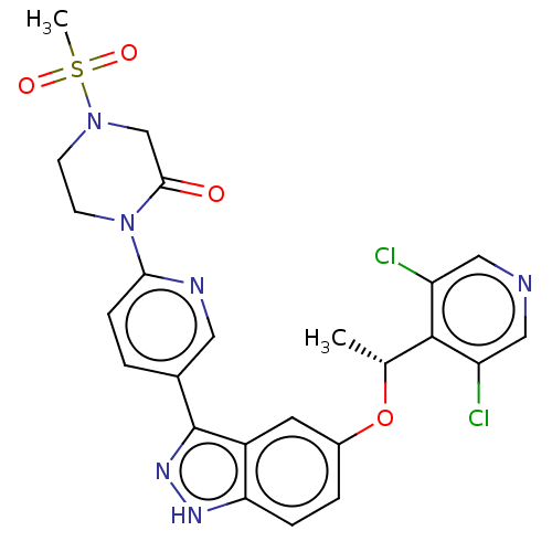 Chemical structure of BindingDB Monomer ID 662616