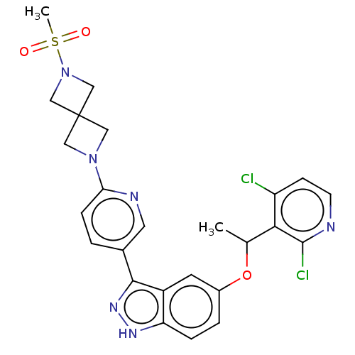 Chemical structure of BindingDB Monomer ID 662686