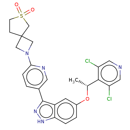 Chemical structure of BindingDB Monomer ID 662694