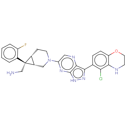 Chemical structure of BindingDB Monomer ID 663473
