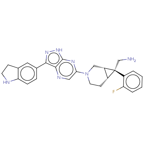 Chemical structure of BindingDB Monomer ID 663474
