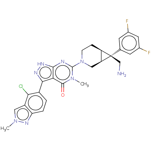 Chemical structure of BindingDB Monomer ID 663506