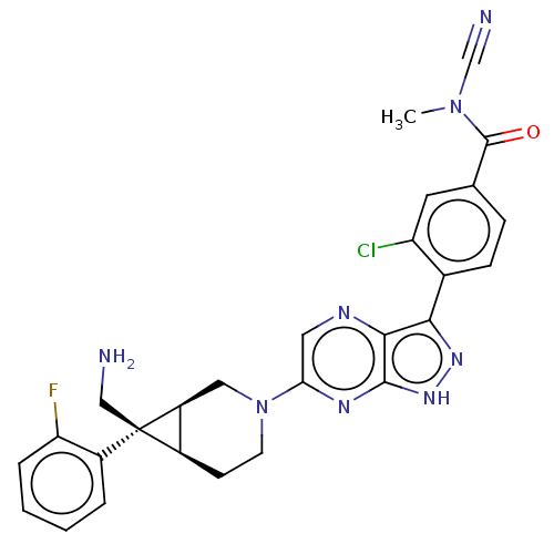 Chemical structure of BindingDB Monomer ID 663518