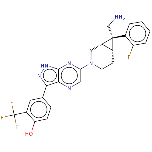 Chemical structure of BindingDB Monomer ID 663522