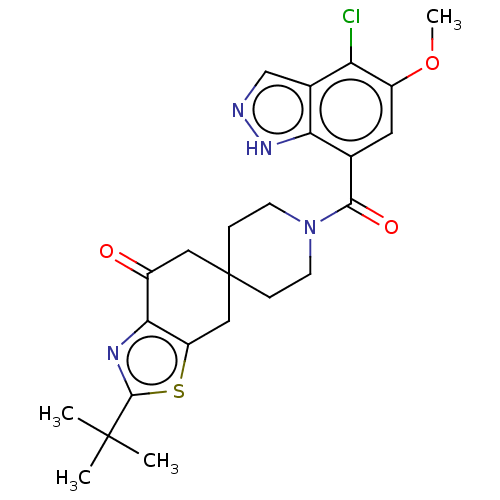 Chemical structure of BindingDB Monomer ID 663855