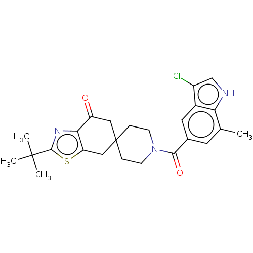 Chemical structure of BindingDB Monomer ID 663860