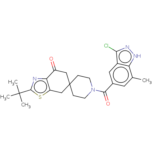 Chemical structure of BindingDB Monomer ID 663867