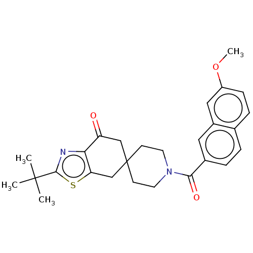 Chemical structure of BindingDB Monomer ID 663874