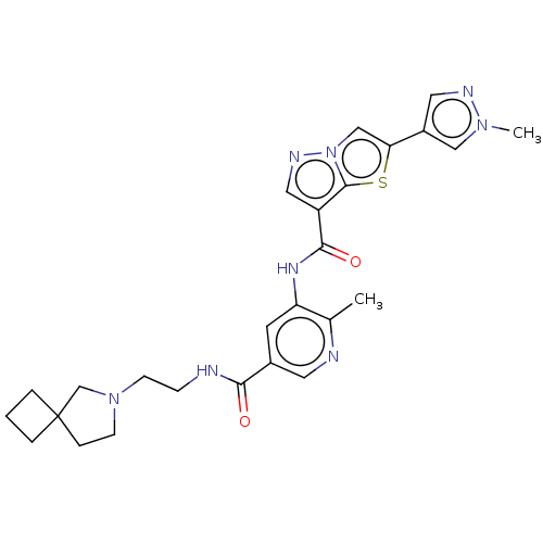 Chemical structure of BindingDB Monomer ID 664033