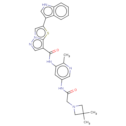 Chemical structure of BindingDB Monomer ID 664205