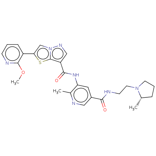 Chemical structure of BindingDB Monomer ID 664218