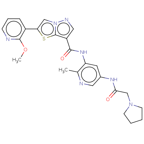 Chemical structure of BindingDB Monomer ID 664230