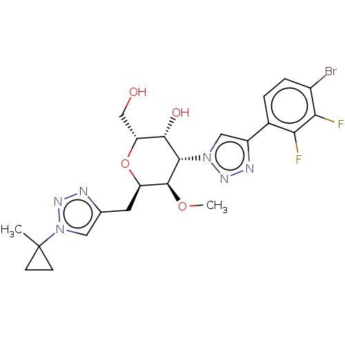 Chemical structure of BindingDB Monomer ID 664504