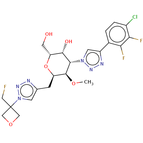 Chemical structure of BindingDB Monomer ID 664509