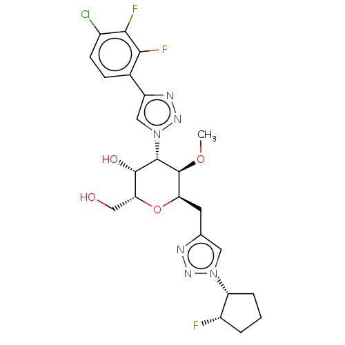 Chemical structure of BindingDB Monomer ID 664534