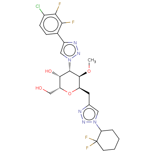 Chemical structure of BindingDB Monomer ID 664537