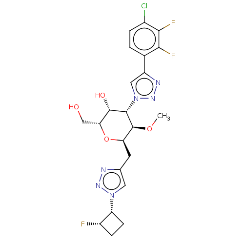 Chemical structure of BindingDB Monomer ID 664542