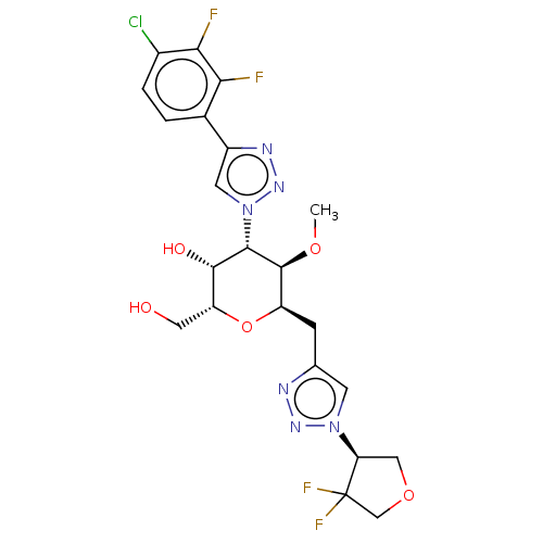 Chemical structure of BindingDB Monomer ID 664549