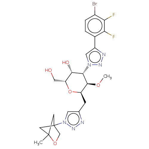 Chemical structure of BindingDB Monomer ID 664560