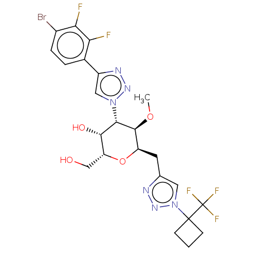 Chemical structure of BindingDB Monomer ID 664564