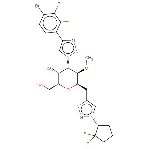 Chemical structure of BindingDB Monomer ID 664566
