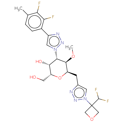 Chemical structure of BindingDB Monomer ID 664572