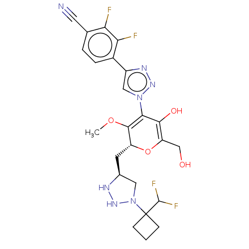 Chemical structure of BindingDB Monomer ID 664607