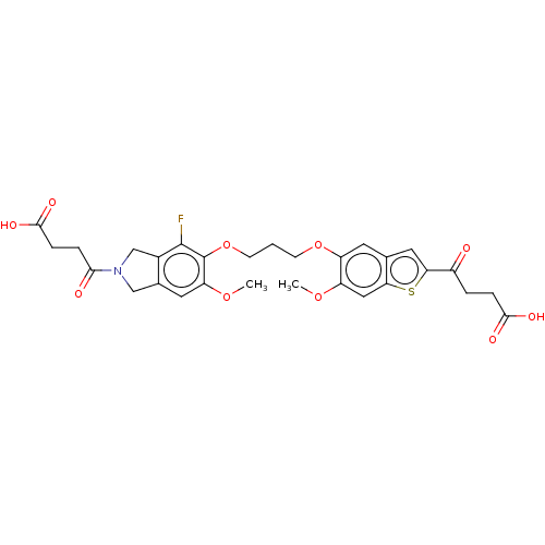 Chemical structure of BindingDB Monomer ID 665306
