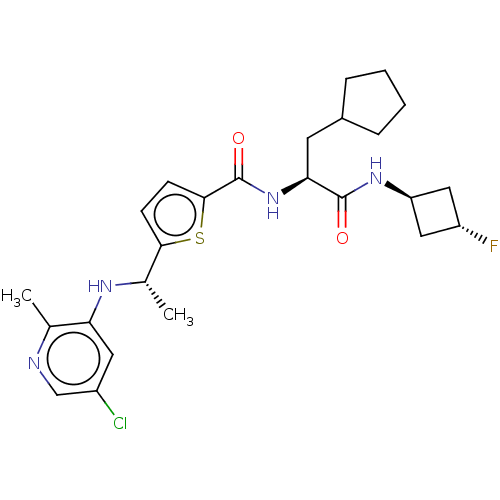 Chemical structure of BindingDB Monomer ID 665345