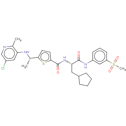 Chemical structure of BindingDB Monomer ID 665357