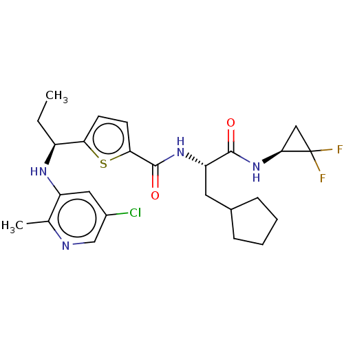 Chemical structure of BindingDB Monomer ID 665364
