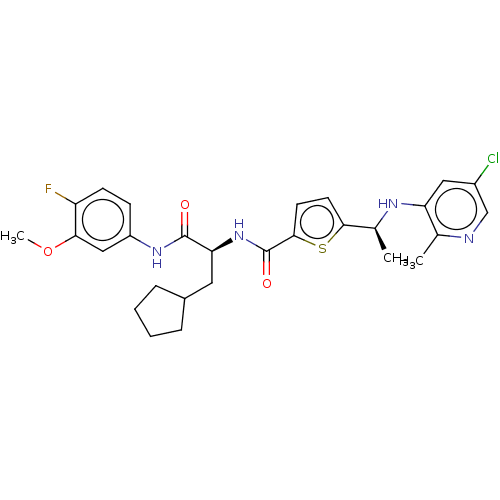Chemical structure of BindingDB Monomer ID 665385